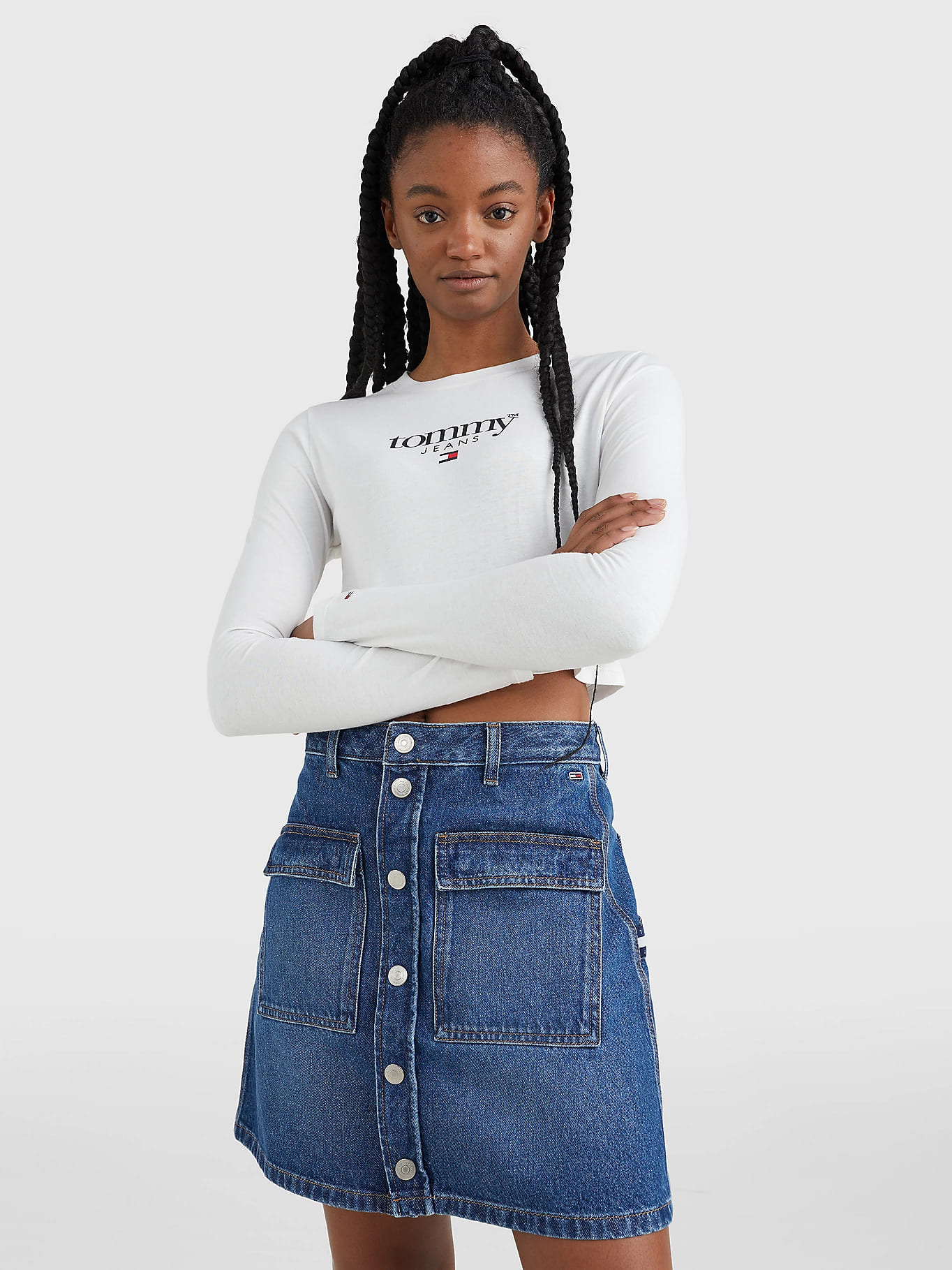 CAMISETA CROPPED LOGO