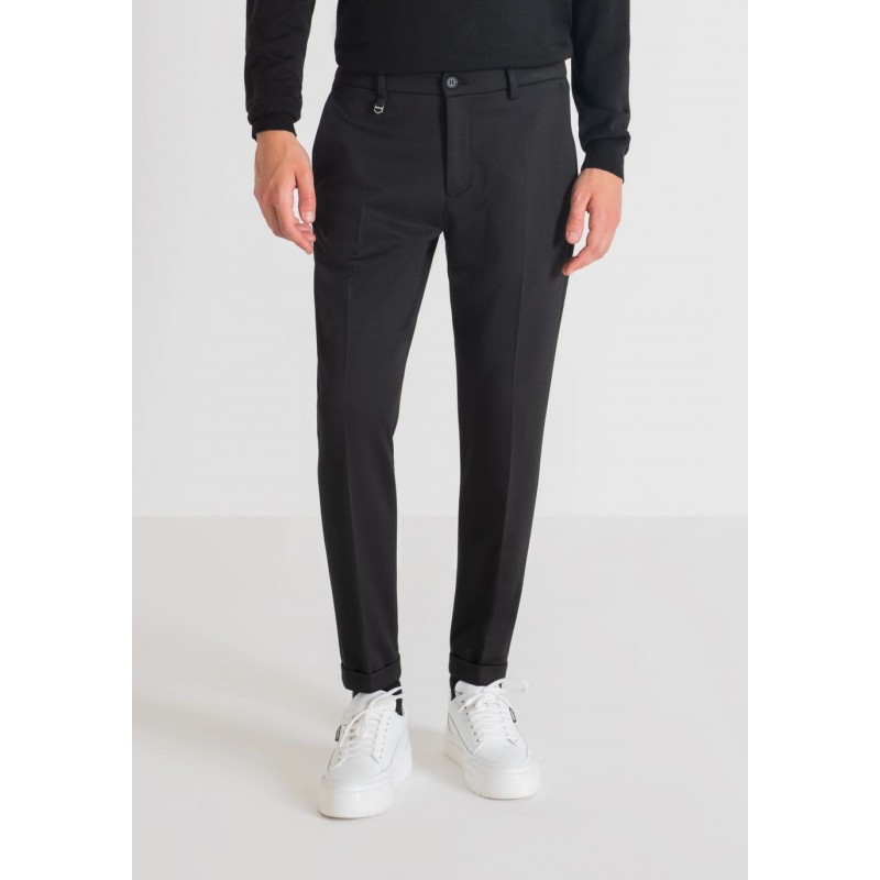 Liam Wool Trousers - Black