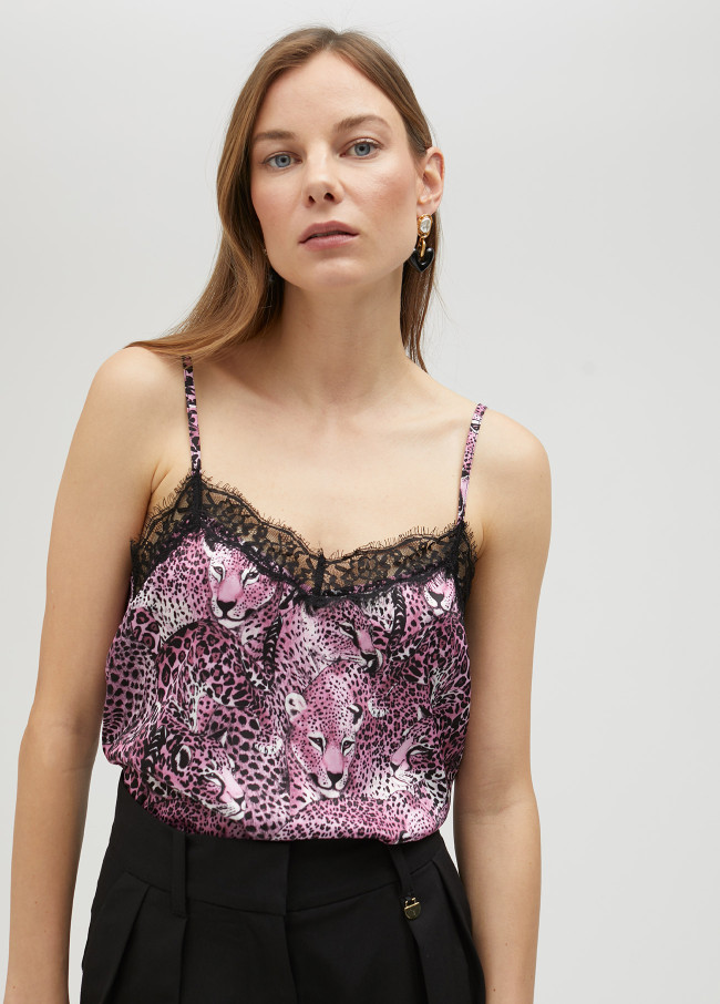 TOP LENCERO ANIMAL PRINT