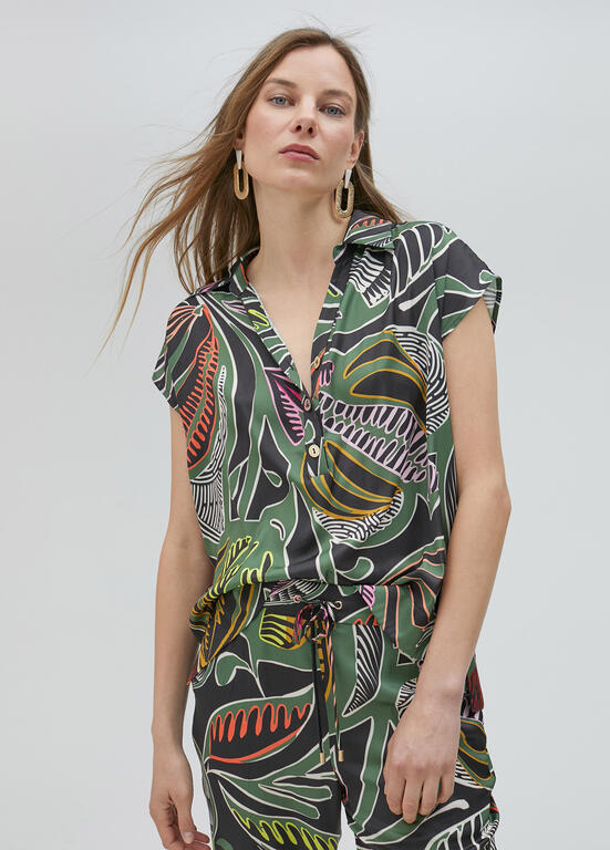 BLUSA ESTAMPADA