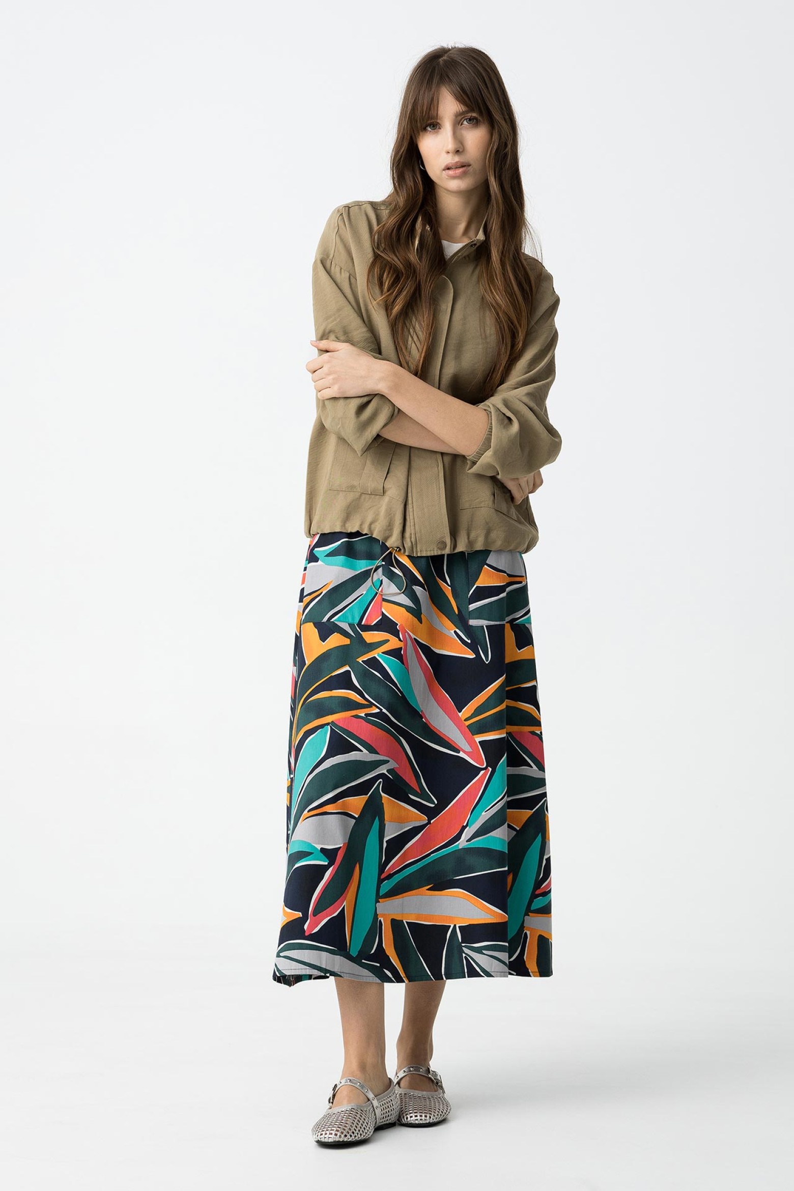 FALDA FLORAL