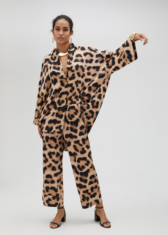 MAXI CAMISA LEOPARDO