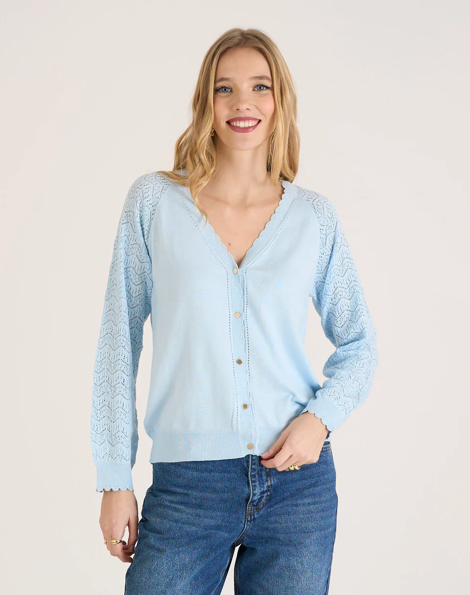 CARDIGAN CALADO