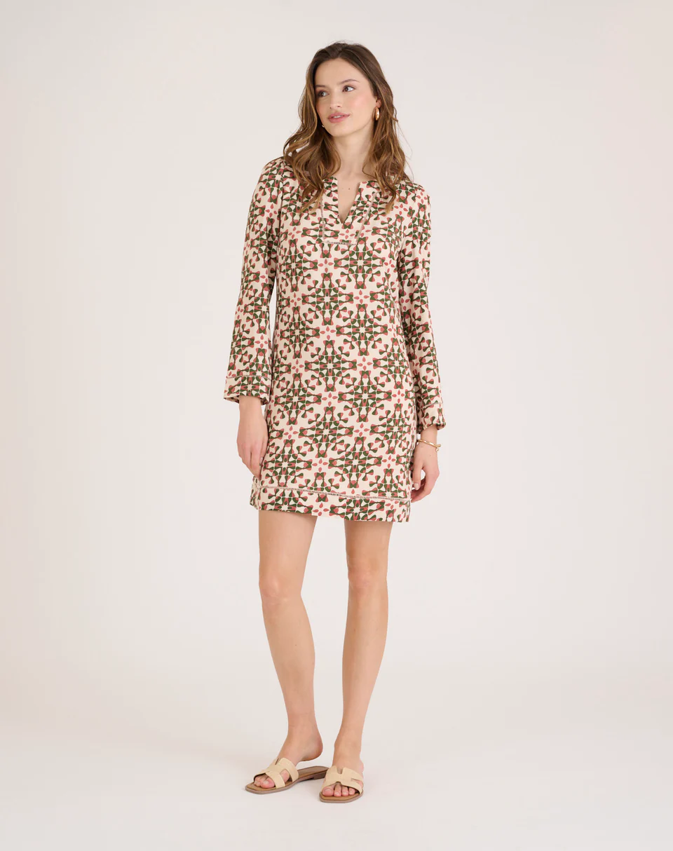 VESTIDO ROMBOS