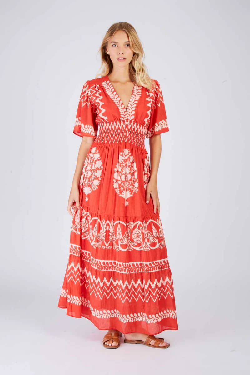 VESTIDO POINTILLE