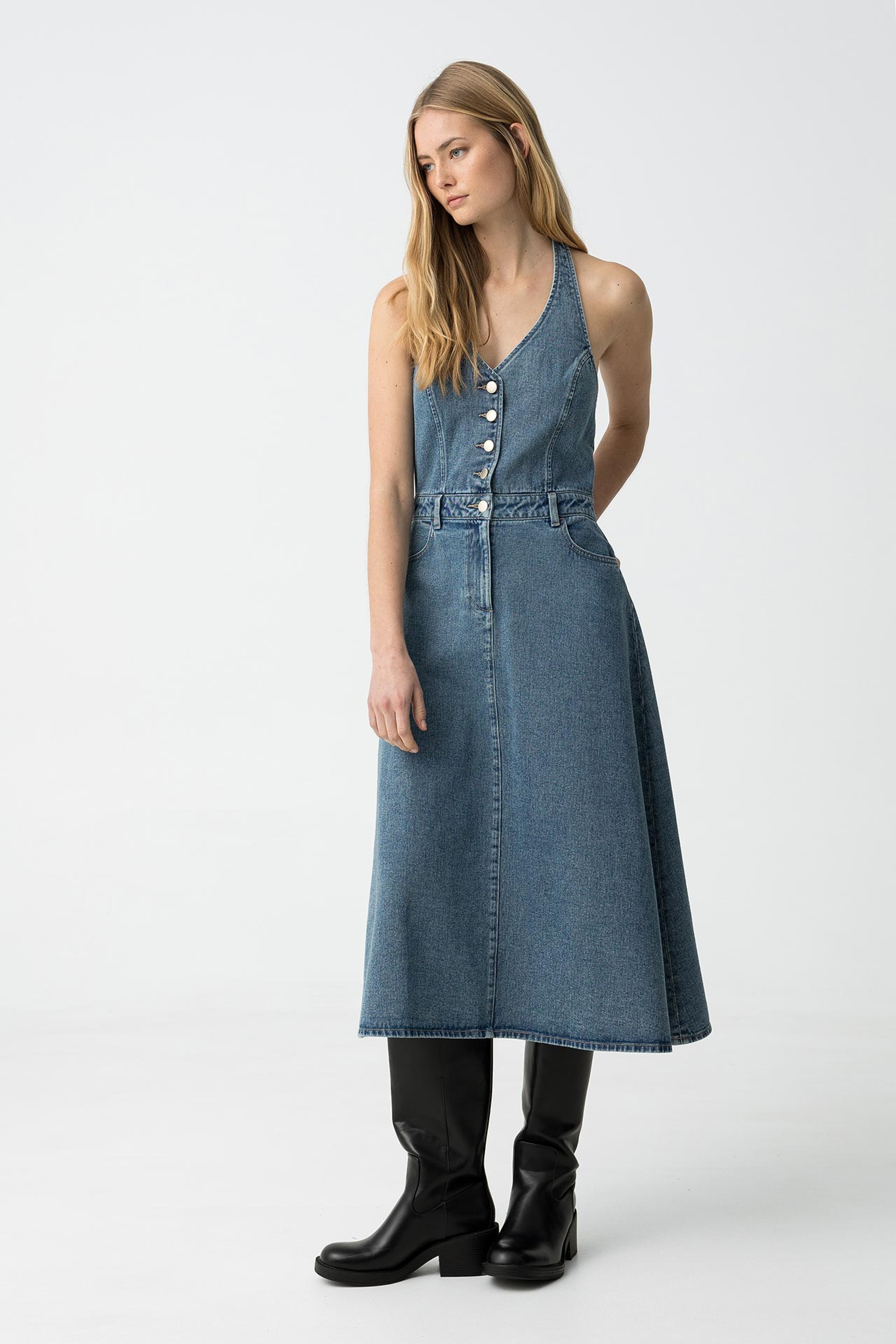 VESTIDO DENIM