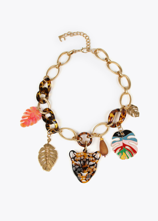 COLLAR LEOPARDO