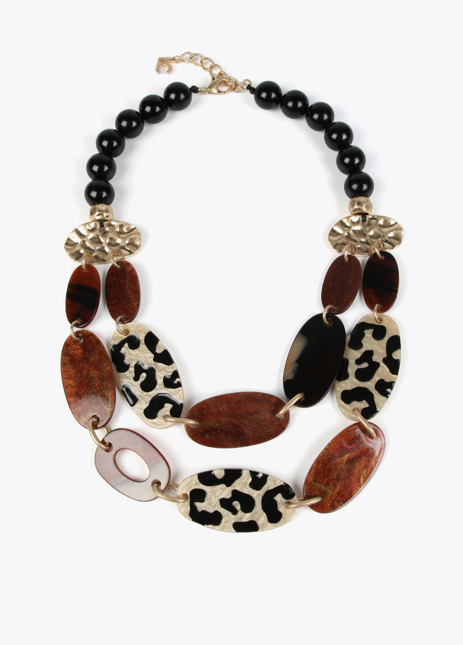 COLLAR ANIMAL PRINT