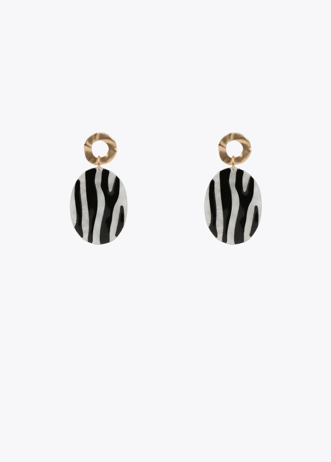 PENDIENTES ZEBRA